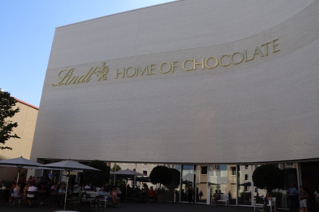 Lindt Csokoládégyár Zürich mellett