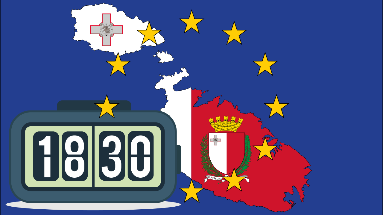 Málta időzóna