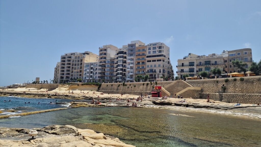 Sliema tengerpart