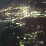 Málta éjszakai látkép levegőből