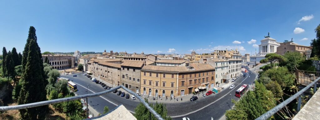 Piazza del Campidoglio kilátás