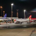 Koppenhága repülőtér repülőgépek