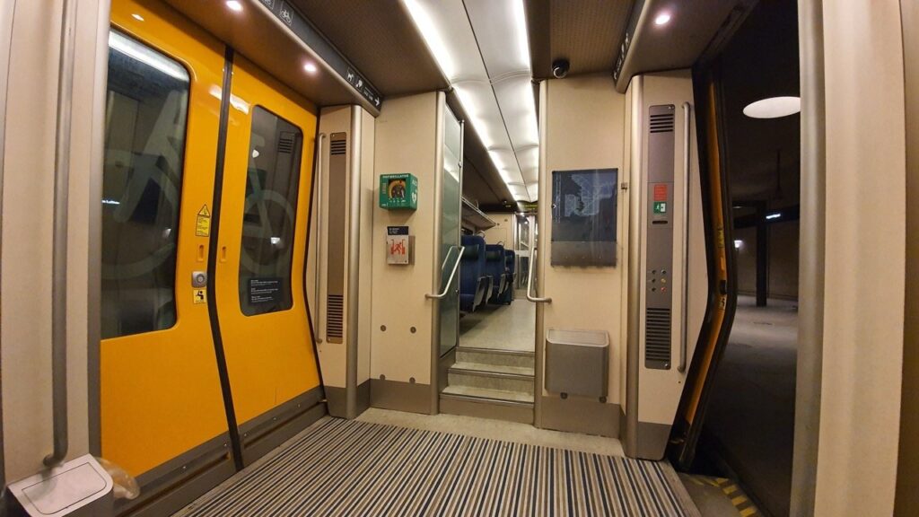 Øresundståg belülről