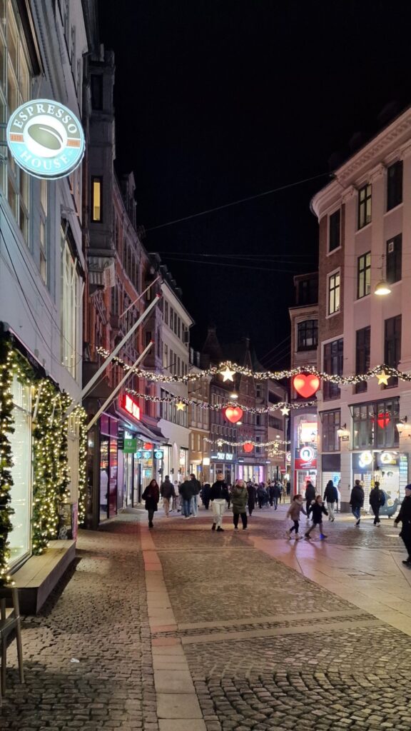 A Strøget karácsonykor