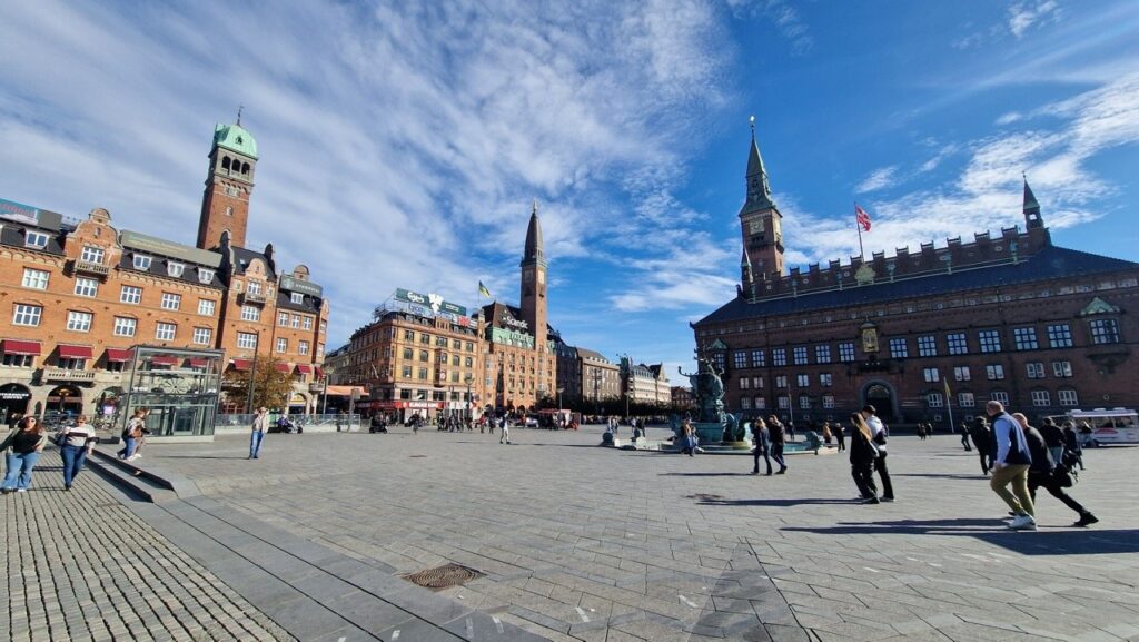 Koppenhága Rådhuspladsen