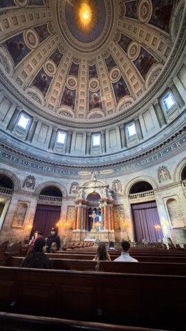 Marmorkirken belülről