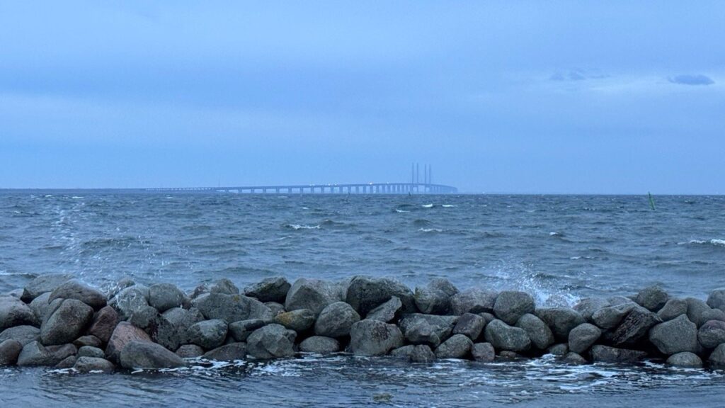 Øresund-híd Dragør kikötőből