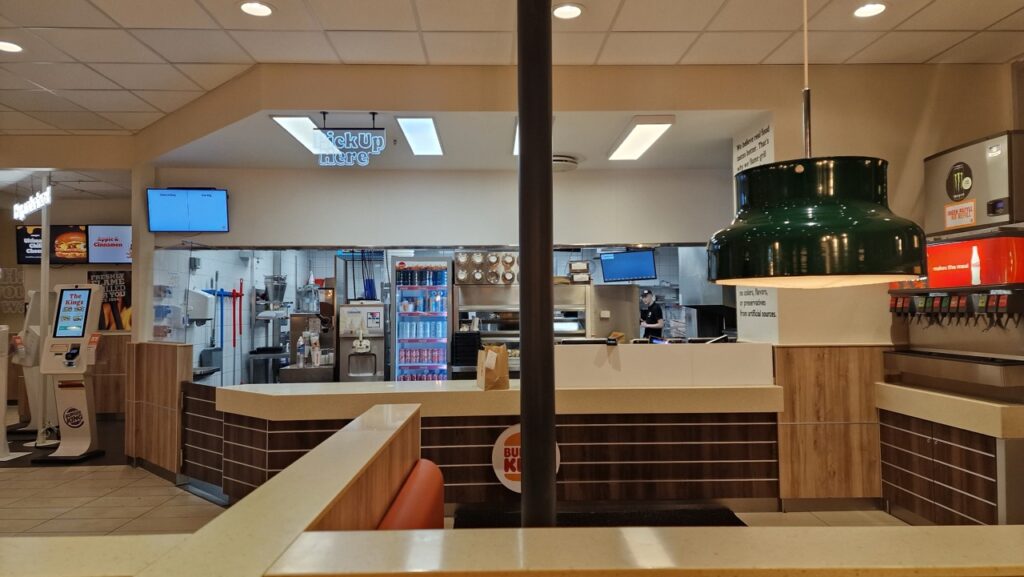 A legészakibb Burger King belülről