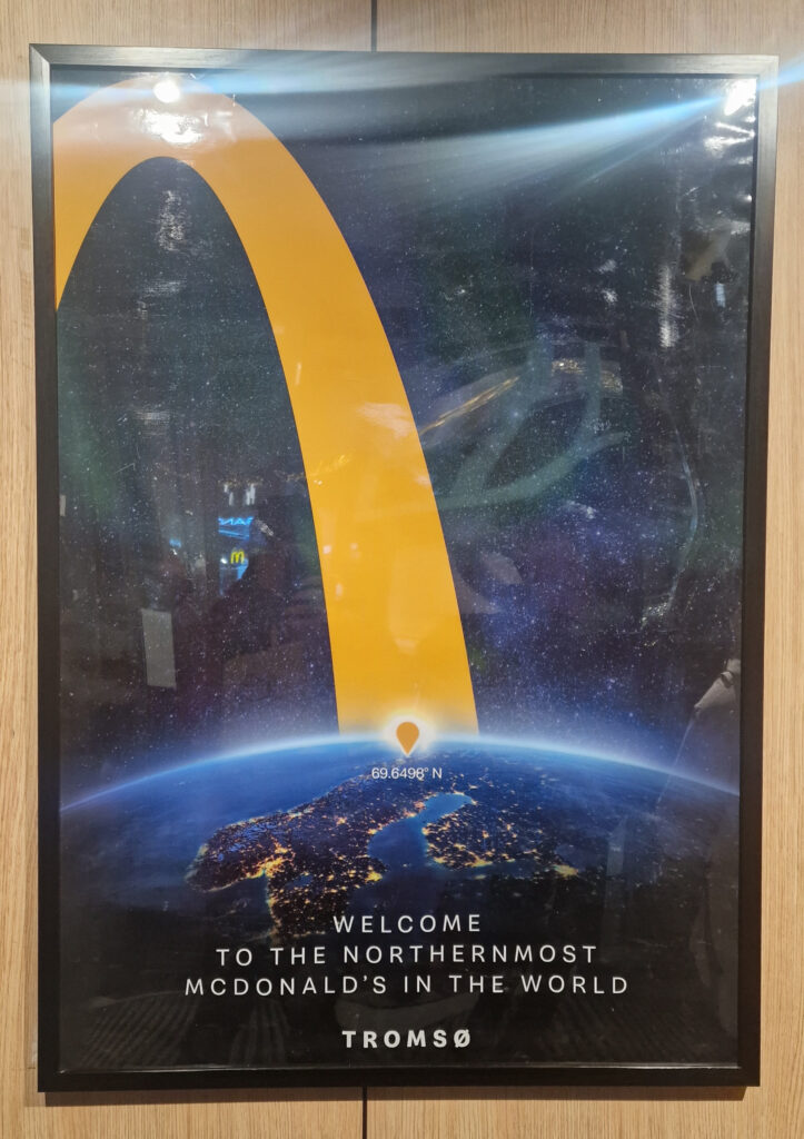 Legészakibb McDonald"s plakát