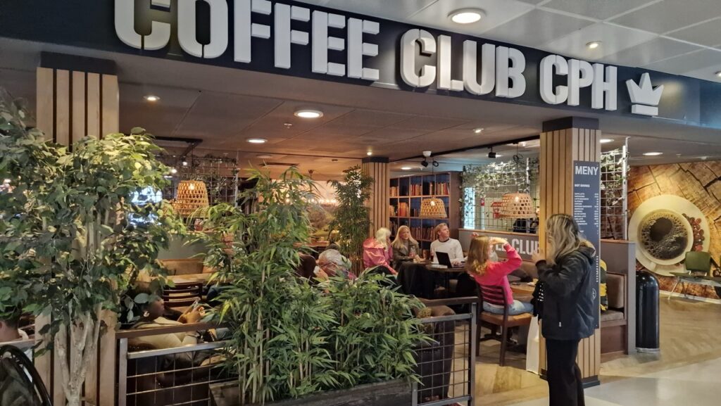 COFFEE CLUB CPH a Magasin áruház 5. emeletén