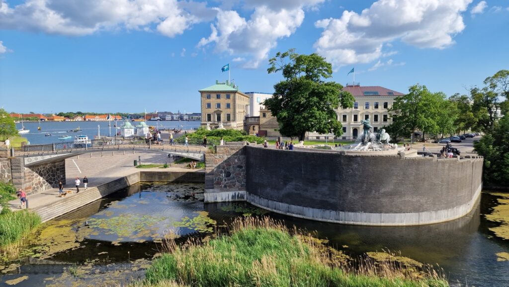 Kilátás a Kastellet dombjáról