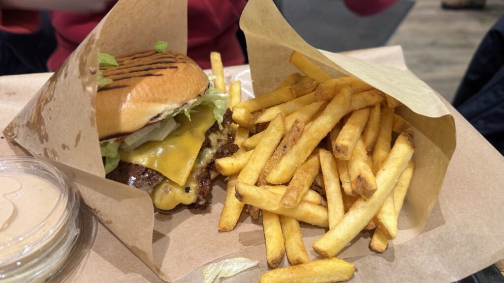 Truffle N’ Smash combo a Smash N’ Eat-ben (Koppenhága)