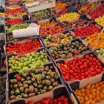 TorvehallerneKBH színes paradicsomok