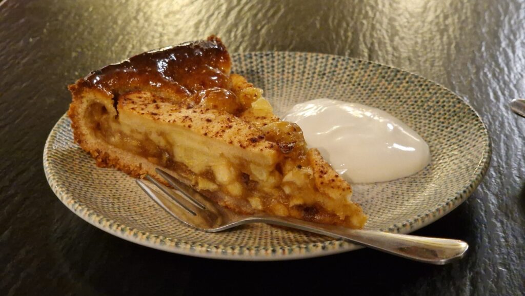 Hillerød Cafe Valentin almás pite