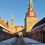 Hillerød Frederiksborg kastély kívülről bejárat
