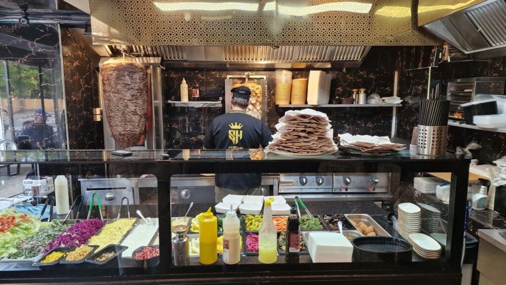 Alshami Shawarma pult