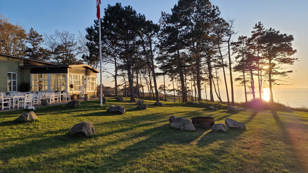 Gilbjerg Strandhotel naplemente